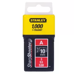 Stanley tűzőkapocs "A" 10mm (3/53/530) 1000db (1-TRA206T)