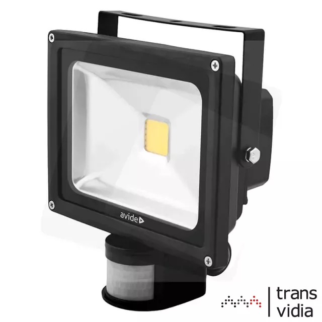 Avide LED mozgásérzékelős reflektor 20W 1800 lumen (ABFLNW-20W-PIR)