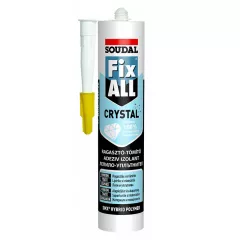 Soudal Fix All Crystal színtelen ragasztó 290 ml (119382)