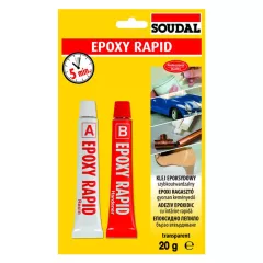 Soudal Epoxy Rapid ragasztó 2x10g (124683)