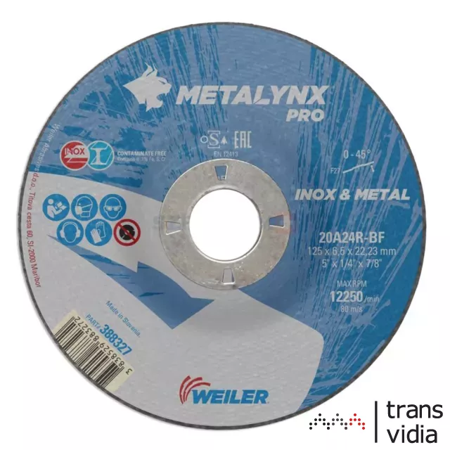 Metalynx Pro Inox tisztítókorong 125x6,5 (010203-0004)