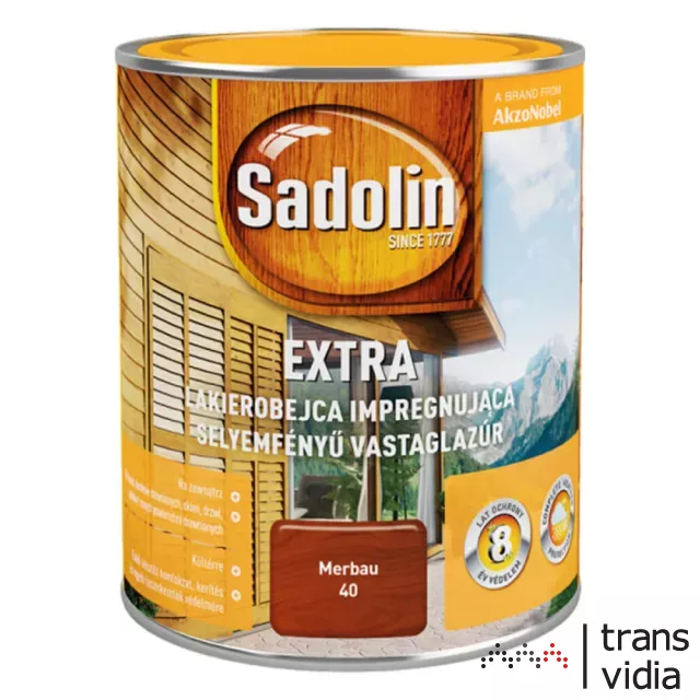 Sadolin extra vastaglazúr színtelen 2.5L
