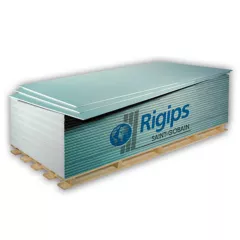 Rigips impregnált gipszkarton RBI 12.5x1200x2000 (5200444467)
