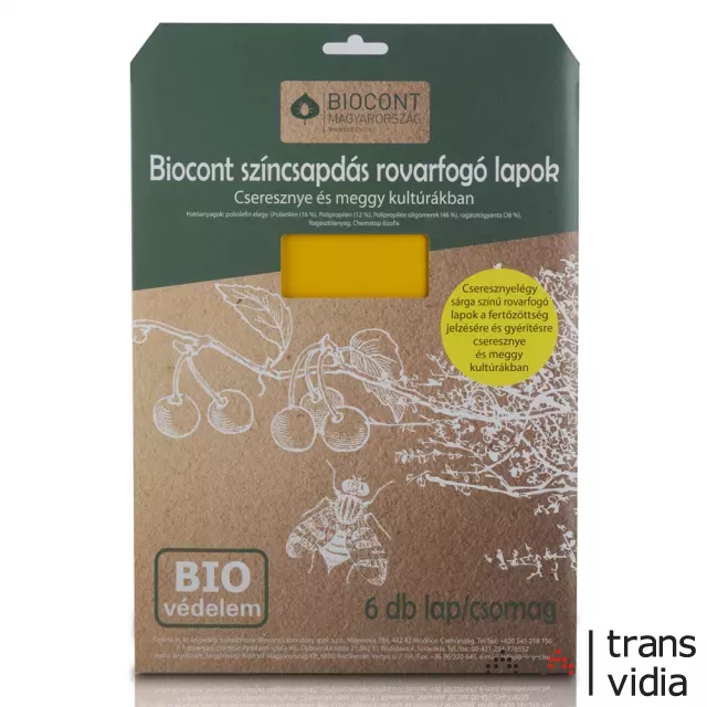 Biocont cseresznyelégy színcsapda 6db-os