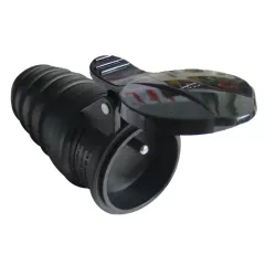 Tracon dugalj lengő gumi 2P+F fekete (TICS-212G)