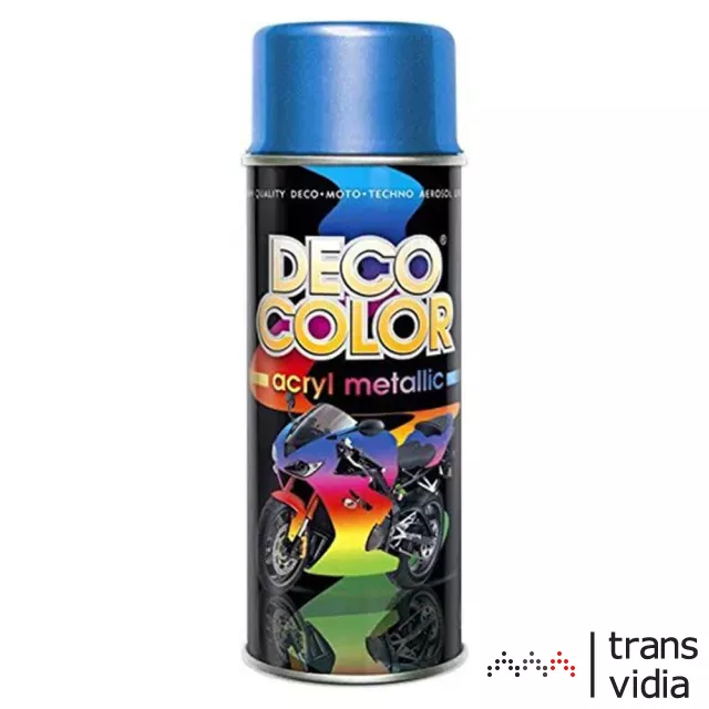 Deco Color Acryl Metallic metál kék spray 400ml (D15390)