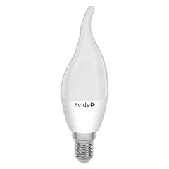 Avide E14 LED izzó 6W candle/gyertya (ABC14NW-6W-FL)