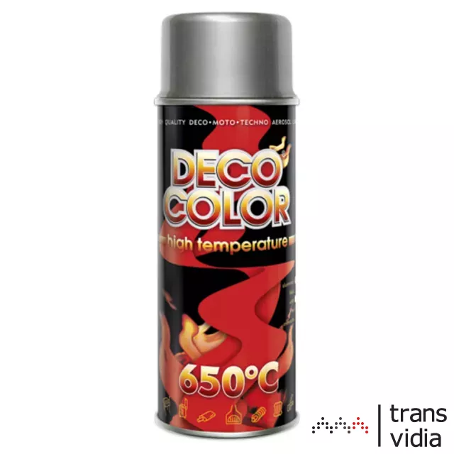 Deco Color hőálló spray 650°C ezüst 400ml (D13290)