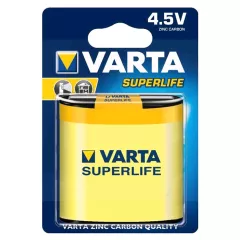 Varta Superlife féltartós lapos elem 4,5V (VSL4,5V)