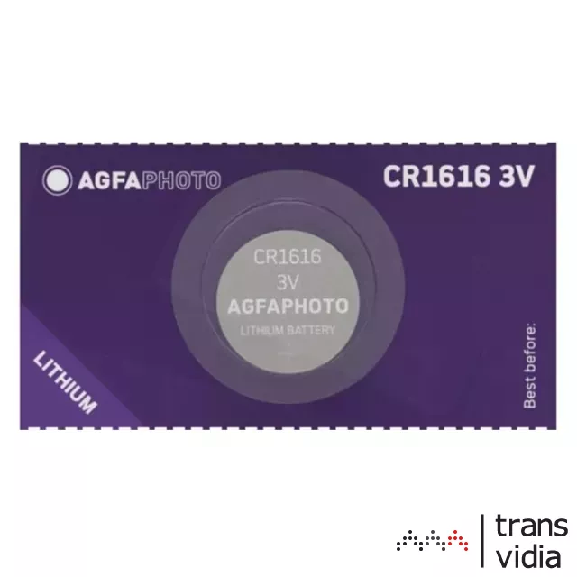 Agfa Photo Lithium Gombelem CR1616 (APCR1616B5)