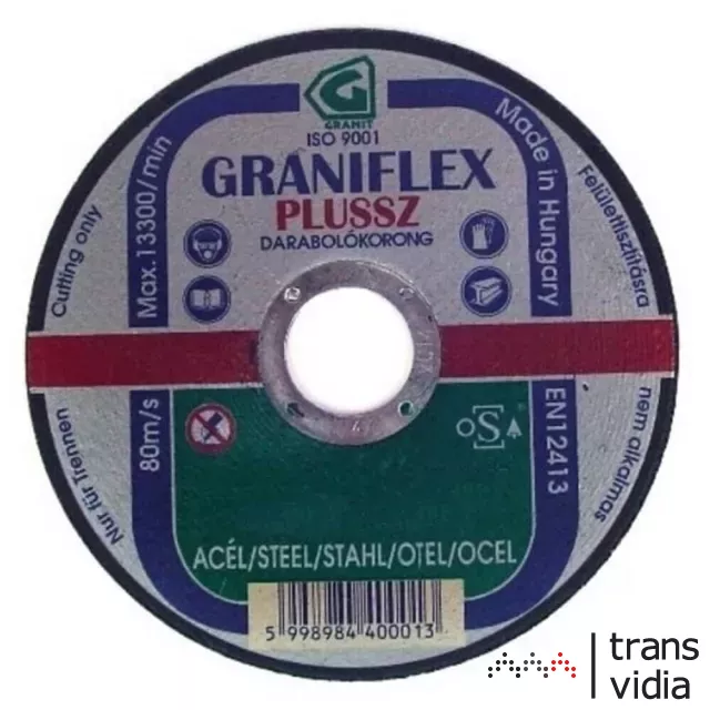 Graniflex fémvágókorong 125x2.5x22.23 (7201212500001)