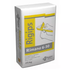 Rigips Rimano 6-30 vastagvakolat 25kg (RIGIPS6-30)
