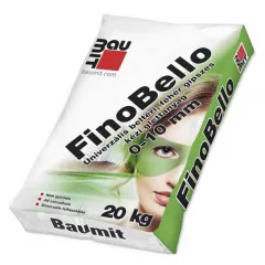 Baumit FinoBello gipszes glettanyag 0-10 mm 20kg (951720)