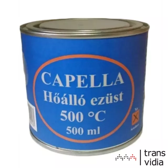Capella hőálló ezüst zománc 0,5L