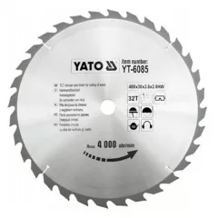 Yato YT-6085 fűrésztárcsa fához 400/30/32