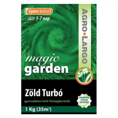 Agro-Largo Magic Garden Zöld Turbó gyorskelésű fűmagkeverék 1kg