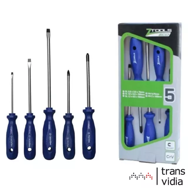 Z-Tools csavarhúzó készlet 5 részes (040302-0153)