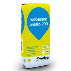 Weber Webersan Presto 200 SPR200 alapvakolat 30kg (5200439412)