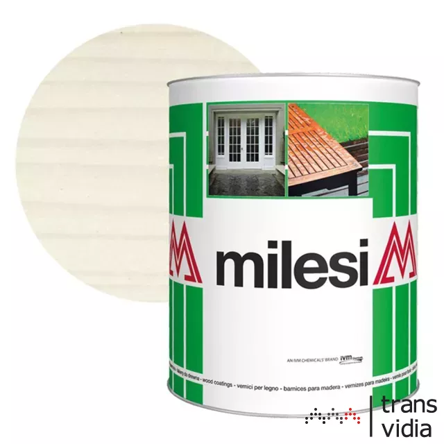 Milesi XGT 6100 viaszos vékonylazúr fehér 1L