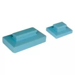Bautool styrofoam simító, kék, 10x15x6 (6101506)