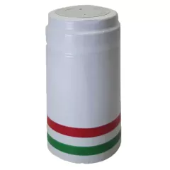 PVC zsugor palackkapszula M31x60 fehér nemzeti (154062)