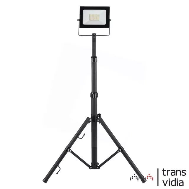 Avide LED reflektor slim SMD 30W NW 4000K 1 fej tripoddal (ABSSFLNW-30W-TRIPOD-S)